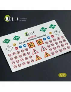 [NO_DESC] Cargo Information plates set 2 - Decal for models, 1/35 -... 2