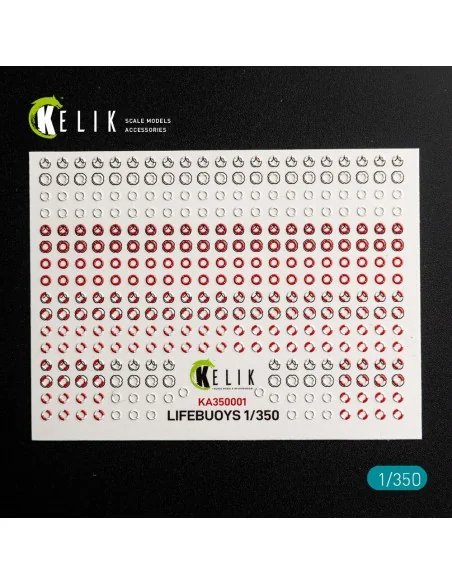 [NO_DESC] LIFEBUOYS - 3D Decal for models, 1/35 - Kelik KA350001