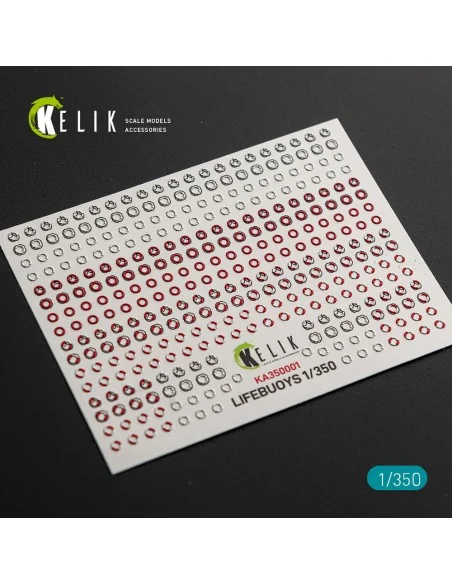 [NO_DESC] LIFEBUOYS - 3D Decal for models, 1/35 - Kelik KA350001