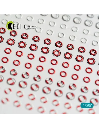 [NO_DESC] LIFEBUOYS - 3D Decal for models, 1/35 - Kelik KA350001