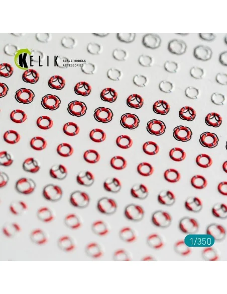 [NO_DESC] LIFEBUOYS - 3D Decal for models, 1/35 - Kelik KA350001