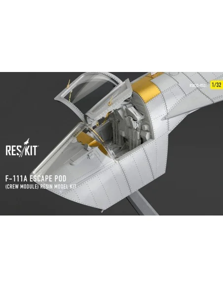 F-111A Escape Pod (Crew Module) resin model kit, 1/32 - ResKit Mode...