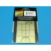 TIGER II -Side skiirts fenders - Aber Models 48036