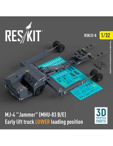 MJ-4 Jammer (MHU-83 B/E) Early lift truck LOWER loading position (3...