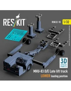 MHU-83 D/E Late lift truck LOWER loading position (3D Printed model...