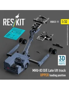 MHU-83 D/E Late lift truck UPPER loading position (3D Printed model...