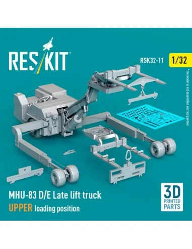 MHU-83 D/E Late lift truck UPPER loading position (3D Printed model...