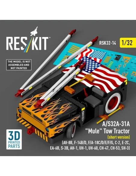 A/S32A-31A Mule Tow Tractor (short version) (AV-8B, F-14B/D, F/A-18...