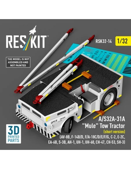 A/S32A-31A Mule Tow Tractor (short version) (AV-8B, F-14B/D, F/A-18...