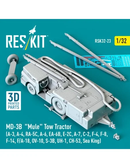 MD-3B Mule Tow Tractor (A-3, A-4, RA-5C, A-6, EA-6B, E-2C, A-7, C-2...