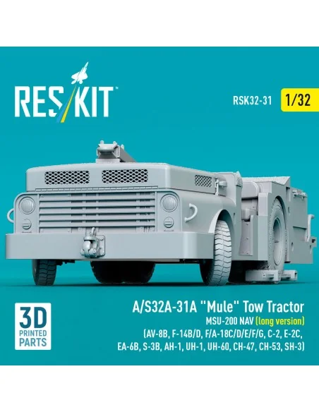 A/S32A-31A Mule Tow Tractor MSU-200 NAV (long version) (AV-8B, F-14...