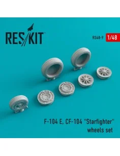 F-104E/CF-104 Starfighter wheels set, 1/48 - ResKit Models RS48-0009