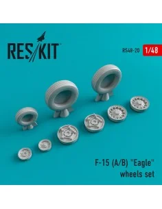 [NO_DESC] F-15 (A, B) Eagle (weighted) wheels set, 1/48 - ResKit Mo...