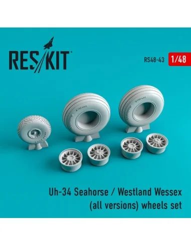 [NO_DESC] Uh-34 Seahorse/Westland Wessex (all versions) wheels set,...