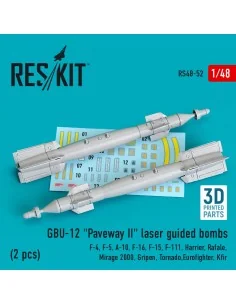 GBU-12 Paveway II laser guided bombs (2 pcs) (F-4, F-5, A-10, F-16,...
