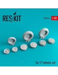 Su-17 wheels set, 1/48 - ResKit Models RS48-0061