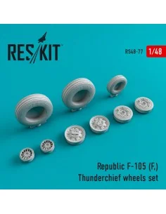 [NO_DESC] F-105F Thunderchief wheels set, 1/48 - ResKit Models RS48...
