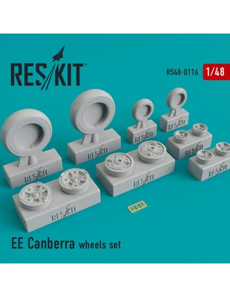 [NO_DESC] EE Canberra wheels set, 1/48 - ResKit Models RS48-0116