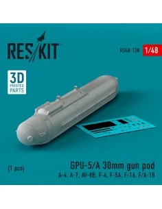 GPU-5/A 30mm gun pod (1 pcs) (A-4, A-7, AV-8B, F-4, F-5A, F-16, F/A... 2