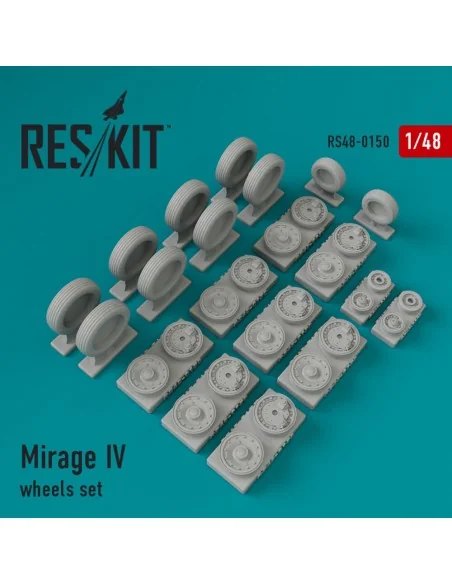 Mirage IV wheels set, 1/48 - ResKit Models RS48-0150