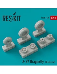 [NO_DESC] A-37 Dragonfly wheels set, 1/48 - ResKit Models RS48-0168