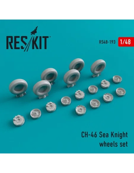 [NO_DESC] CH-46 Sea Knight wheels set, 1/48 - ResKit Models RS48-0193