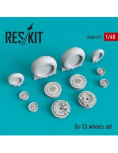 Su-33 wheels set, 1/48 - ResKit Models RS48-0257