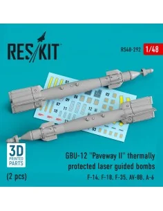 GBU-12 Paveway II thermally protected laser guided bombs (2 pcs) (F...