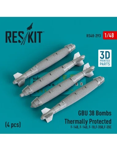 GBU-38 bombs thermally protected (4 pcs) (F-14B, F-14D, F-18, F-35B...