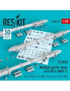 Multiple ejector racks A/A37B-6 (MER-7) (3 pcs) (F-4, F-100, F-5, F...