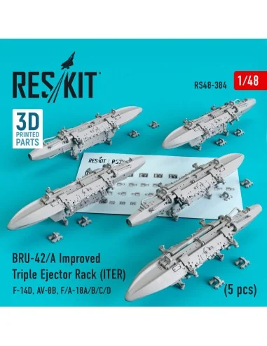 BRU-42/A Improved Triple Ejector Rack (ITER) (5 pcs) (F-14D, AV-8B,...