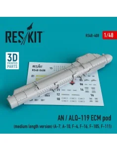 AN / ALQ-119 ECM pod (medium length version) (A-7, A-10, F-4, F-16,...