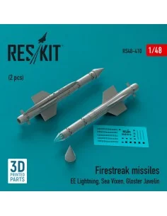 Firestreak missiles (2pcs) (EE Lightning, Sea Vixen, Gloster Javeli...