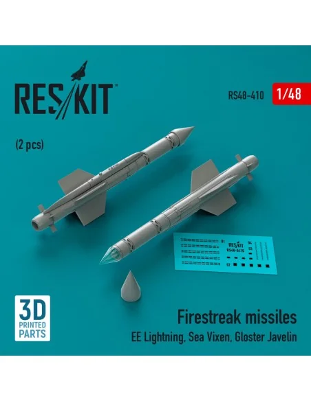 Firestreak missiles (2pcs) (EE Lightning, Sea Vixen, Gloster Javeli...