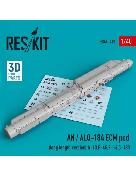 [NO_DESC] AN / ALQ-184 ECM pod (long length version) (A-10, F-4G, F...