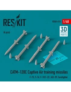 CATM-120C Captive air training missiles (4 pcs) (F-15, F-16, F-18, ...