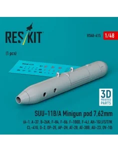 SUU-11B/A Minigun pod 7, 62mm (1 pcs) (A-1, A-37, B-26K, F-84, F-86...