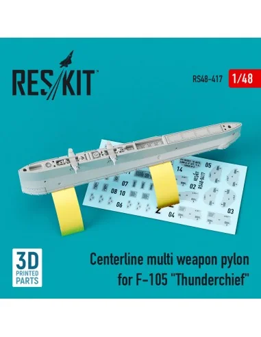 [NO_DESC] Centerline multi weapon pylon for F-105 Thunderchief (3D ...