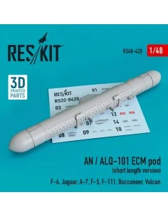 AN / ALQ-101 ECM pod (short length version) (F-4, Jaguar, A-7, F-5,...