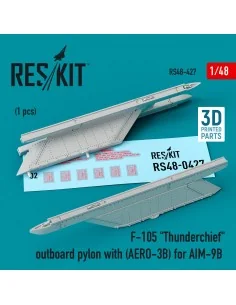 F-105 Thunderchief outboard pylon (AERO-3B) for AIM-9B (3D Printed)...