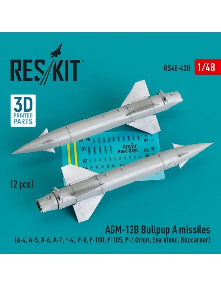 AGM-12B Bullpup A missiles (2 pcs) (A-4, A-5, A-6, A-7, F-4, F-8, F...