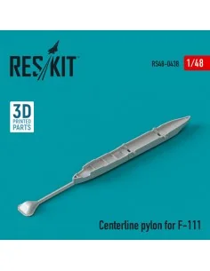 Centerline pylon for F-111 (3D Printed), 1/48 - ResKit Models RS48-...