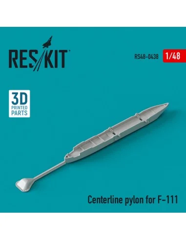 Centerline pylon for F-111 (3D Printed), 1/48 - ResKit Models RS48-...