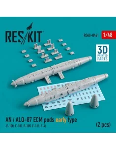 AN / ALQ-87 ECM pods early type (2 pcs) (F-100, F-101, F-105, F-111...