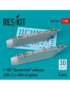 [NO_DESC] F-105 Thunderchief outboard AGM-12 & AGM-45 pylons (2 pcs...