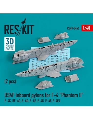 USAF Inboard pylons for F-4 Phantom II (2 pcs) (F-4?, RF-4?, F-4D, ...