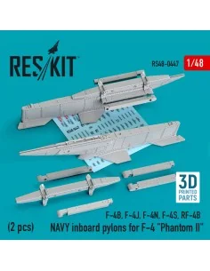 NAVY inboard pylons for F-4 Phantom II (2 pcs) (F-4B, F-4J, F-4N, F...