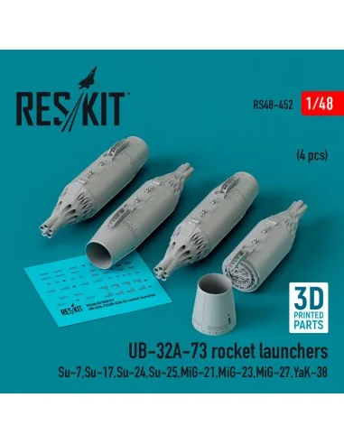 UB-32A-73 rocket launchers (4 pcs) (Su-7, Su-17, Su-24, Su-25, MiG-...