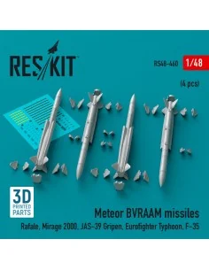 Meteor BVRAAM missiles (4 pcs) (Rafale, Mirage 2000, JAS-39 Gripen,...