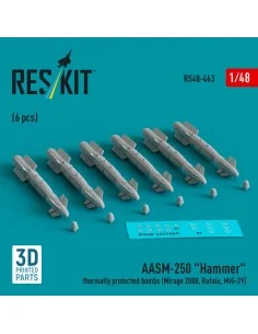 AASM-250 Hammer thermally protected bombs (6 pcs) (Mirage 2000, Raf...